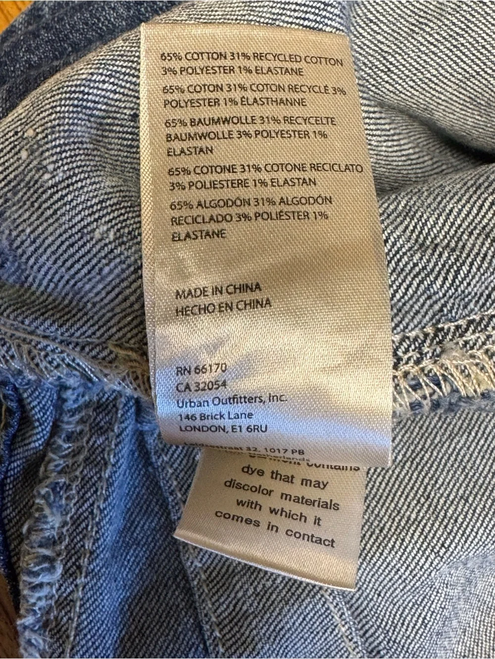 EUC Pilcro The Wanderer Denim Shorts - Picture 11 of 11